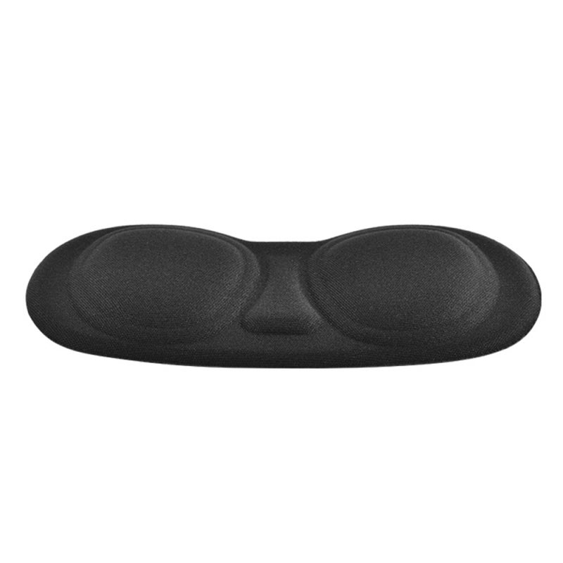 VR Headset 6pcs Black Set - Skin-friendly PU Leather Material Breathable ABS Bracket VR Gaming Accessory for Immersive Gaming Experience Comfortable Wear - Image 2