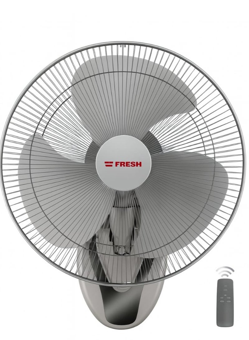 Fresh 18 inch wall fan with remote control