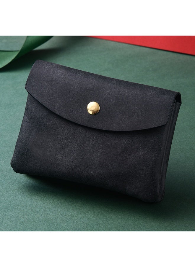 Mark Fairwhale Double Layered Large Capacity Soft Bag Compact Mini Short Wallet 