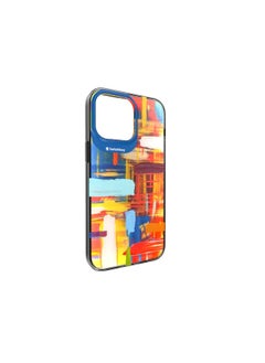 الفنان - حافظة هاتف iPhone 14 ذات الديكور المزدوج من Impasto