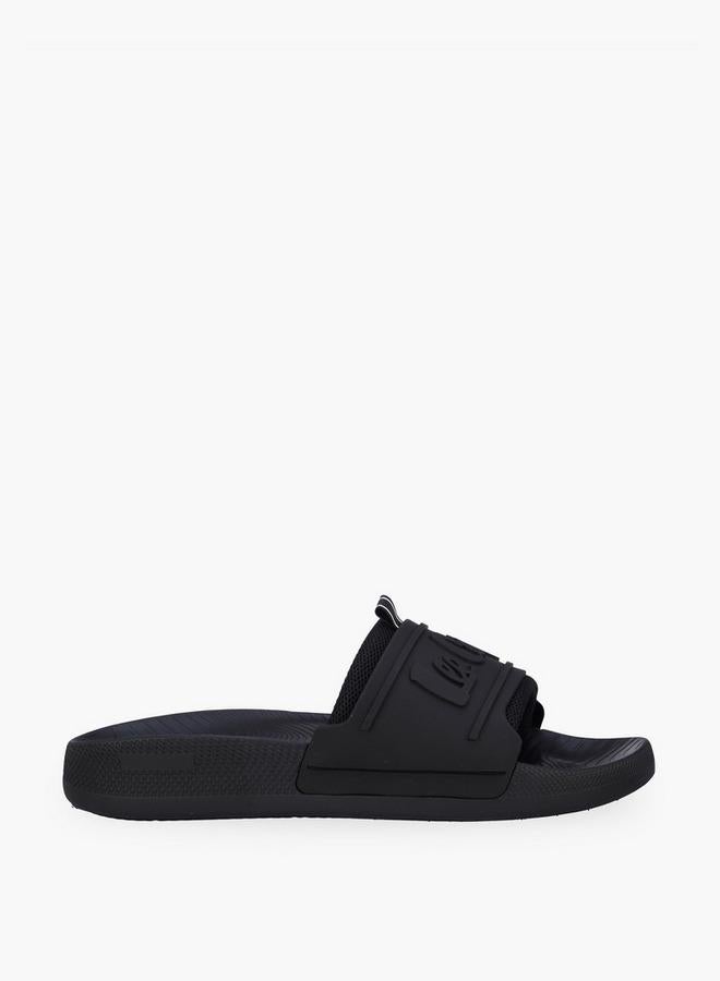 Lee Cooper Men Embossed Slides - Image 1