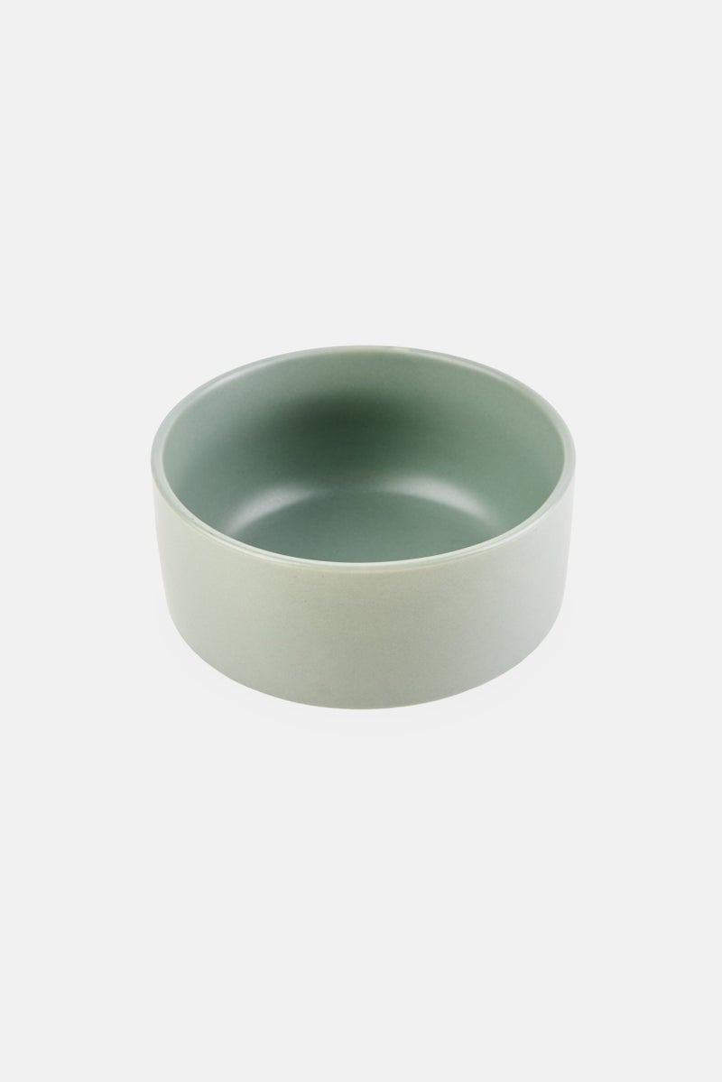 Maser Stoneware Serving Bowl, Sage Green - Image 1