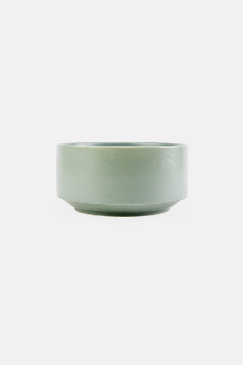 Maser Stoneware Serving Bowl, Sage Green - Image 2