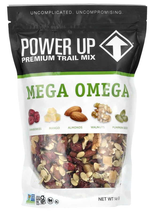 Power Up Premium Trail Mix Mega Omega  14 oz (397 g) 