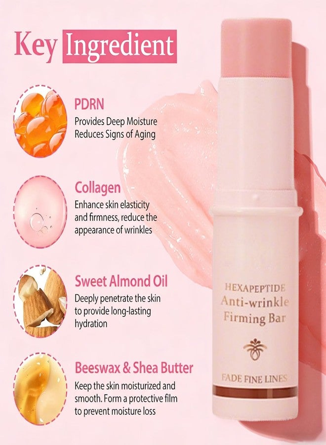 KTouler 2Pcs Hexapeptide Hydrating Collagen Multi Balm Stick | Eye Face Neck Cream Make Up Base & Moisture All-in-One Stick - Image 4