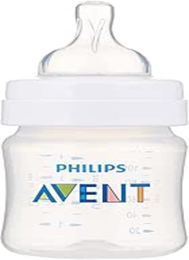 Avent AVENT Philips Anti-Colic Baby Bottle 125ml White +0Month SCF810/61 