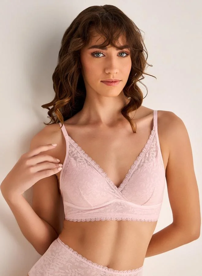 سبلاش فيڤ Demi Bra Floral Lace