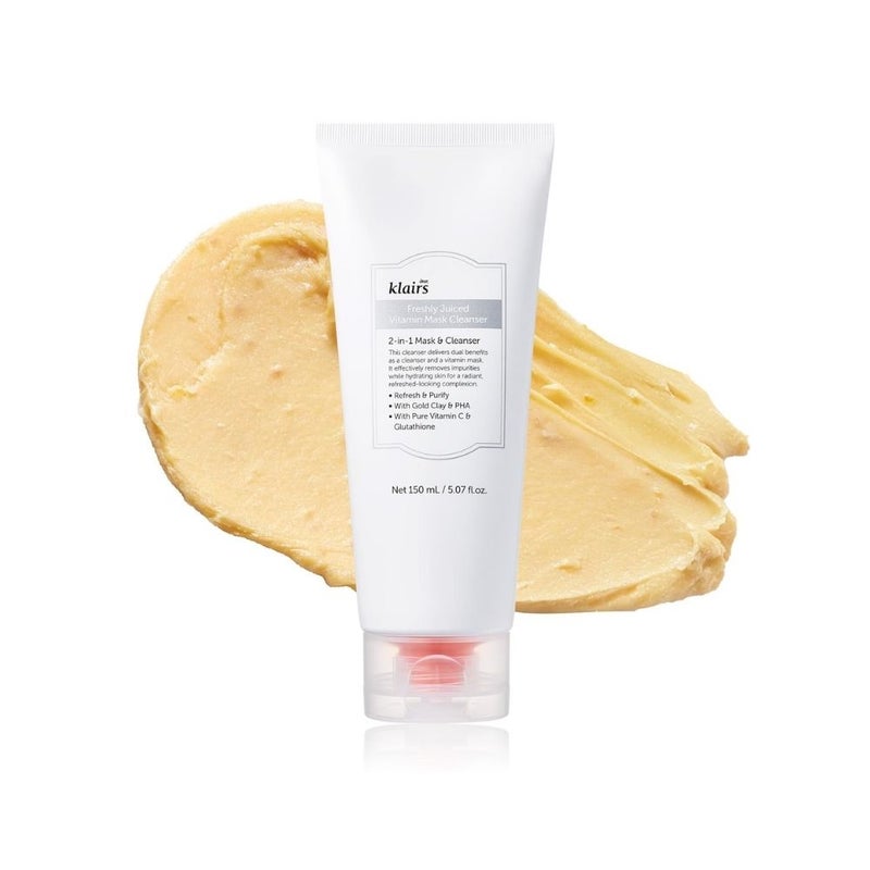 Klairs Freshly Juiced Vitamin Mask Cleanser (150ml) - Image 1