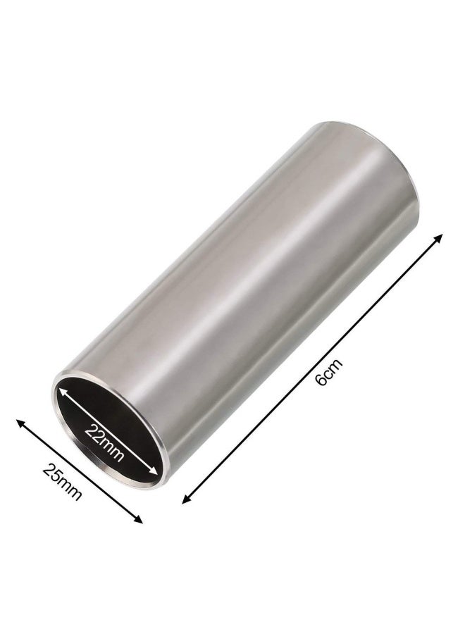Generic 2 Pieces Glass Slide and Stainless Steel Slide in Box,Enhance Your Guitar Playing ,for Guitar, Bass, Medium (6 cm) - Image 4