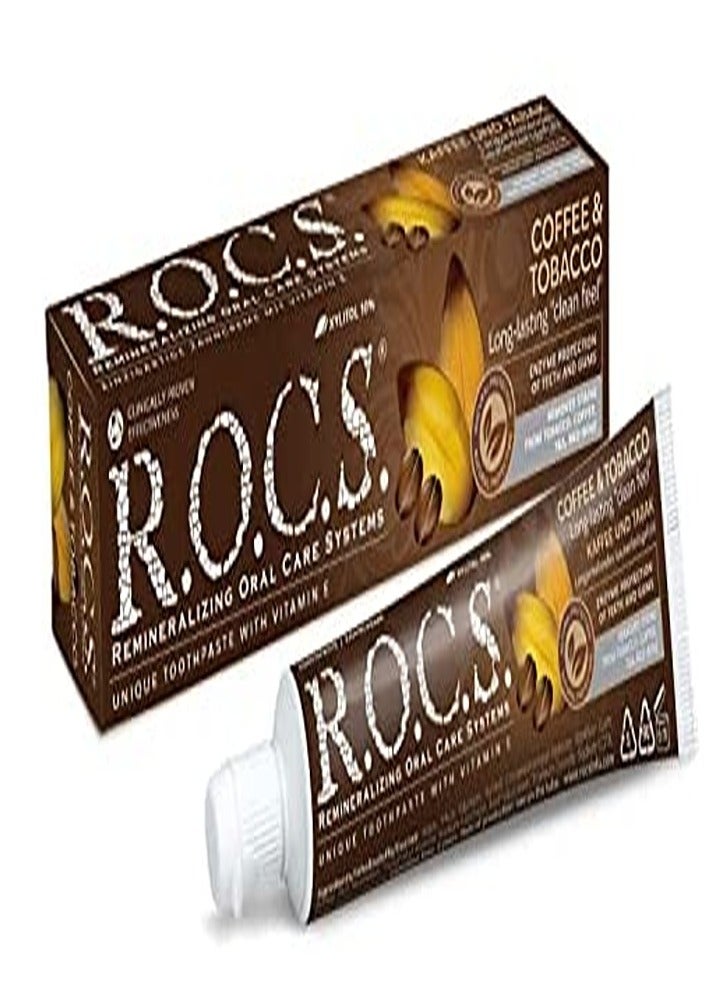 Rocs Toothpaste Coffee