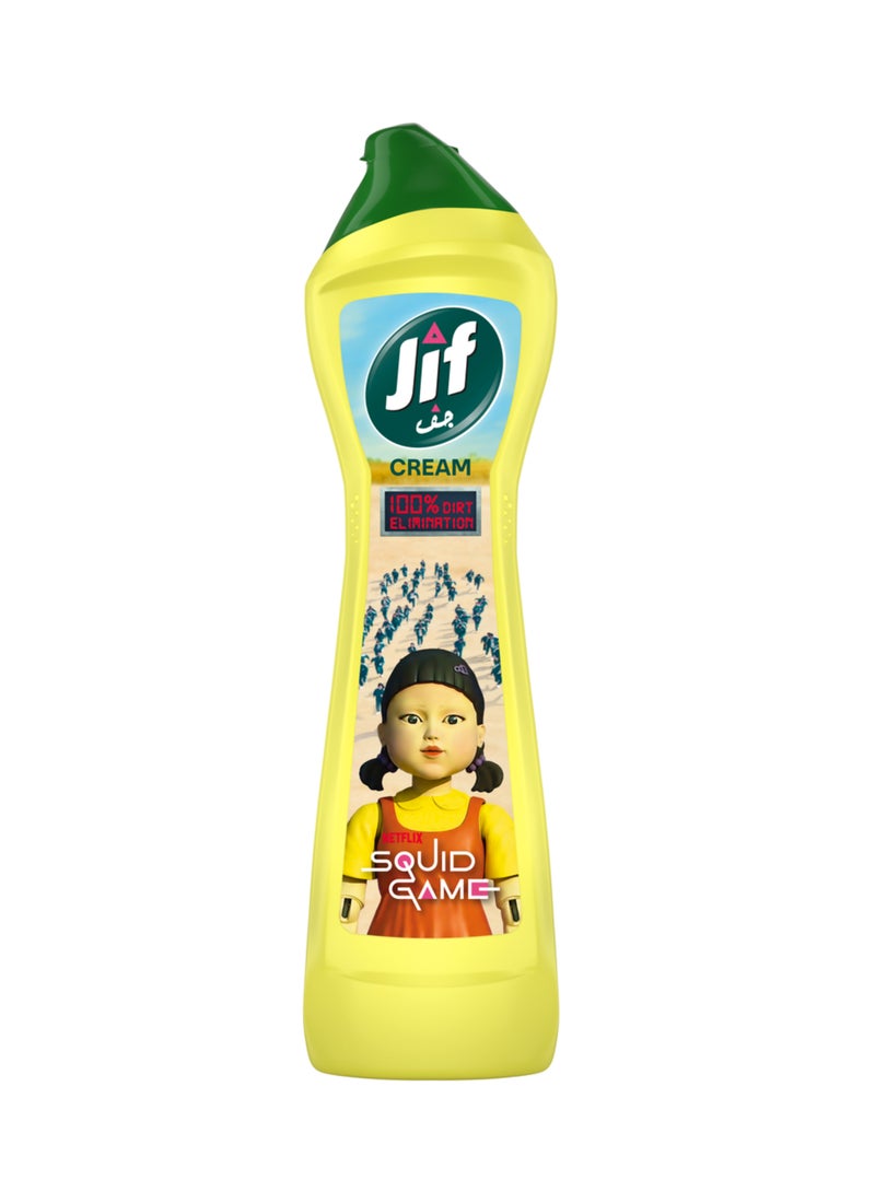 Jif Cream Cleaner Squid Game Limited Edition 100% Dirt Elimination 500ml - Image 1