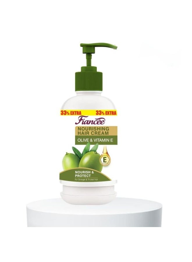 FIANCEE Nourishing Hair Cream With Olive & Vitamin E - 240ML - Image 1