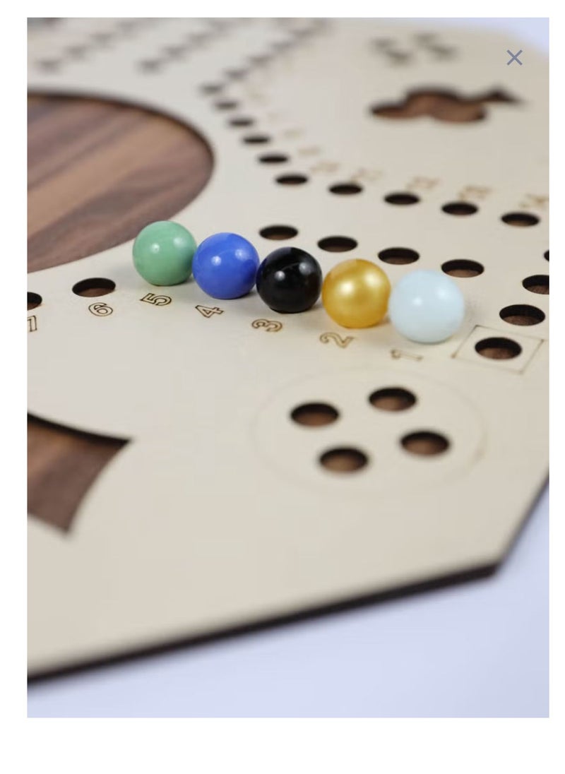 FUN MOMENT - Jackaroo Strategic Planning Board Game is Slim , Lightweight and Numbered - Image 1