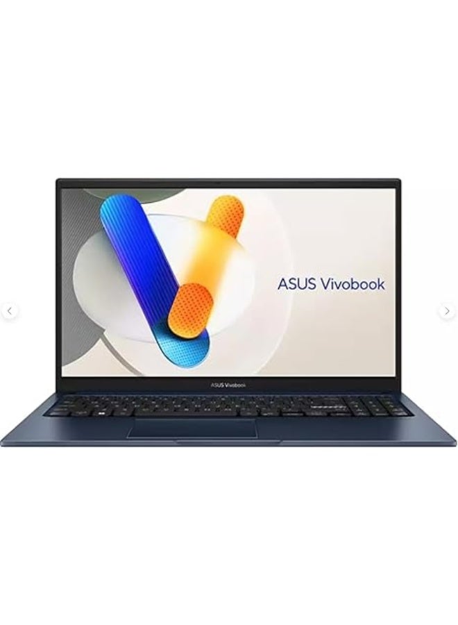 ASUS Vivobook 15 2024 Laptop, 15.6" FHD IPS Display, 10 Cores, Intel Core 5-120U, 16GB RAM, 512GB PCle SSD, Backlit Keyboard, Windows 11 Home, Quiet Blue Quiet Blue - Image 1