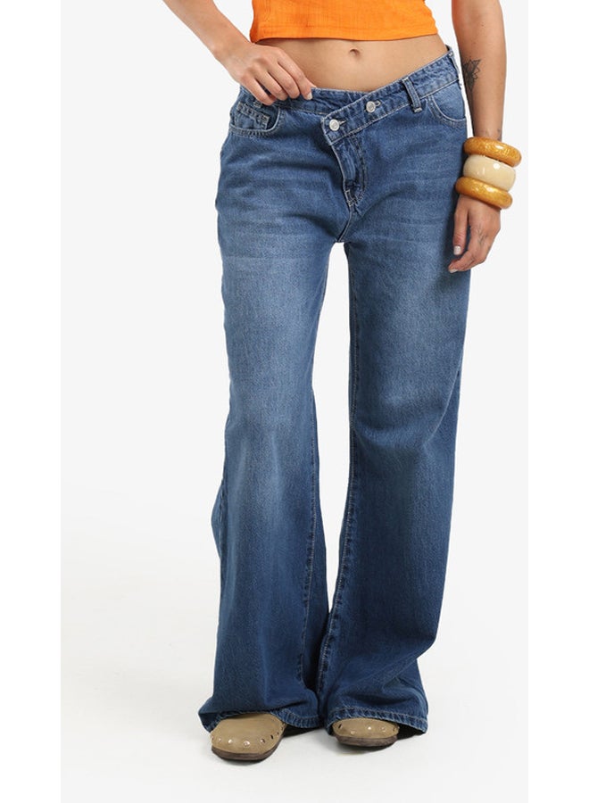 Carina High-Rise Straight-Leg Jeans - Image 1