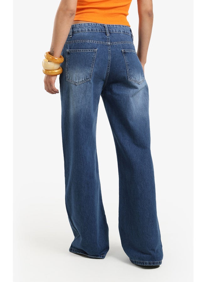 Carina High-Rise Straight-Leg Jeans - Image 4