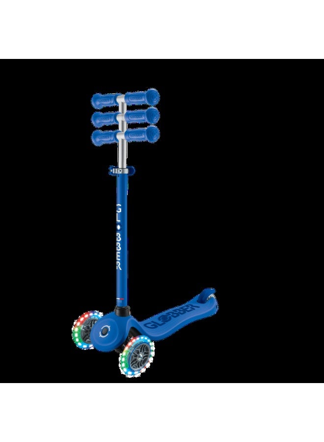 GLOBBER سكوتر جلوبير جو•أب الرياضي مع أضواء - أزرق بحري/أزرق داكن - Image 4