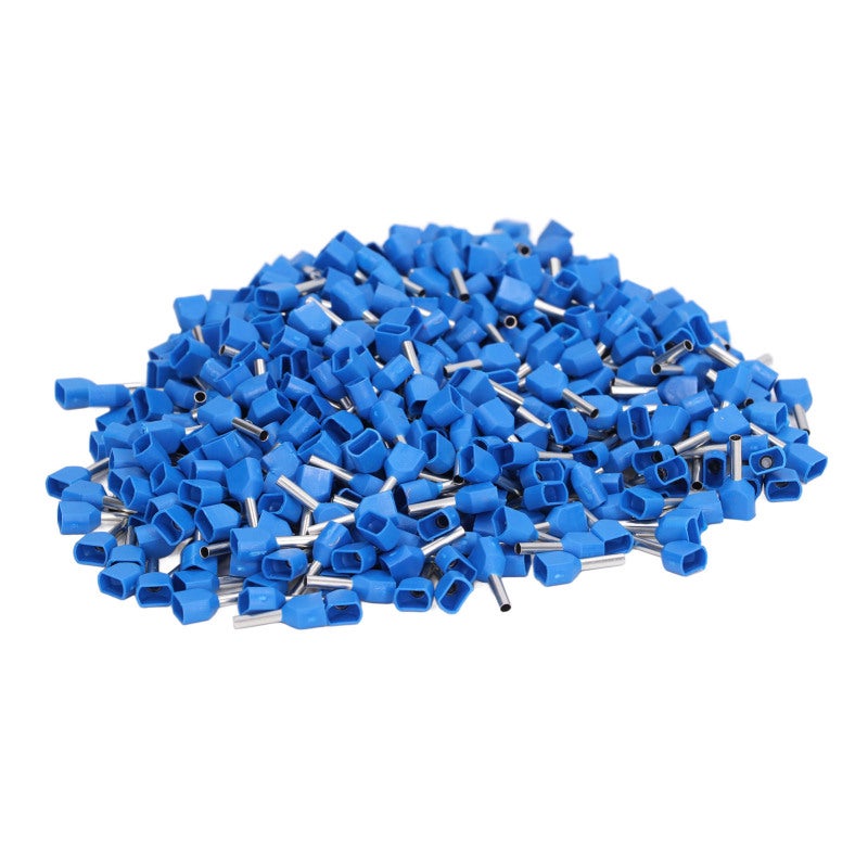 1000Pcs Ferrule Insulated Crimping Wire Terminal Cord End Connector Set Kit for Equipment TE7508 - Image 1