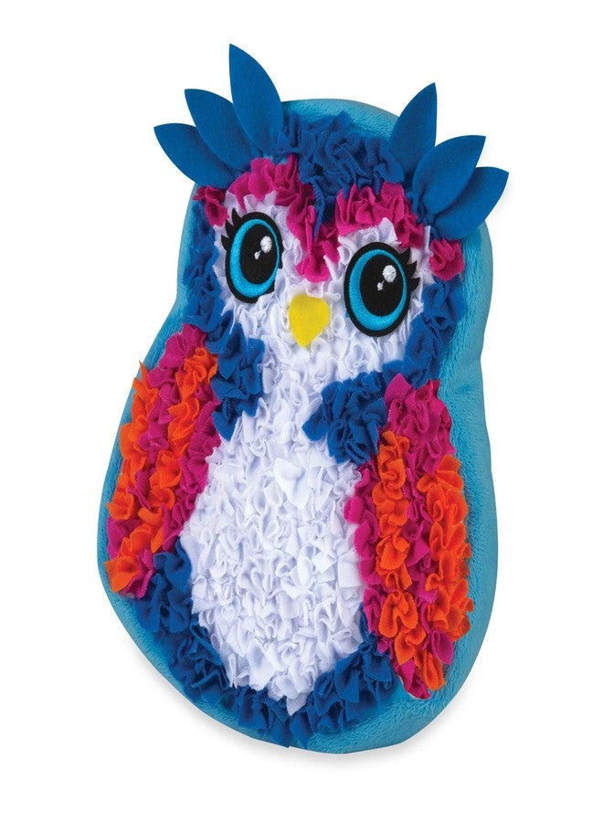 ORB Plushcraft Owl Pillow, Multi - Image 3