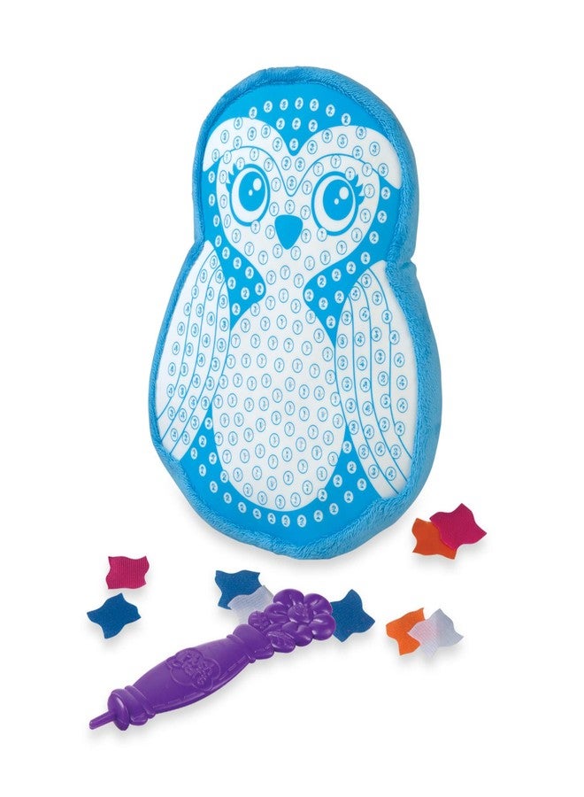 ORB Plushcraft Owl Pillow, Multi - Image 2