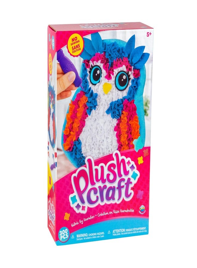 ORB Plushcraft Owl Pillow, Multi - Image 1