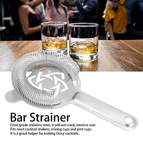 Voluxe Bar Strainer, Compact Bar Ice Filter Exquisite Workmanship for Making Fancy Cocktails - Image 5