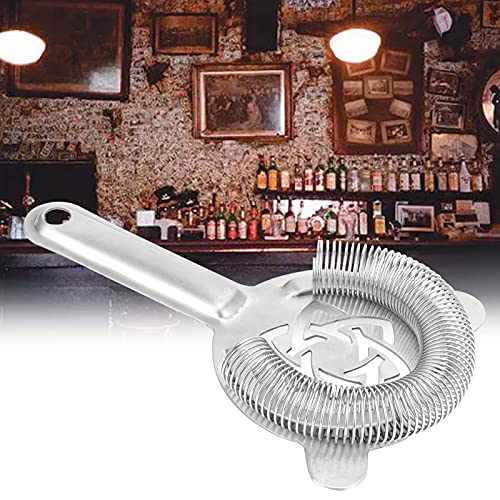 Voluxe Bar Strainer, Compact Bar Ice Filter Exquisite Workmanship for Making Fancy Cocktails - Image 2