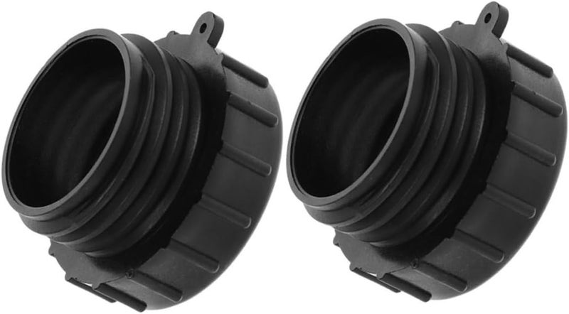2 Pcs IBC Tote Tank Adapter Fine to Coarse Thread Connector Size 6.30x6.30x4.50cm for Garden Hose - Image 1