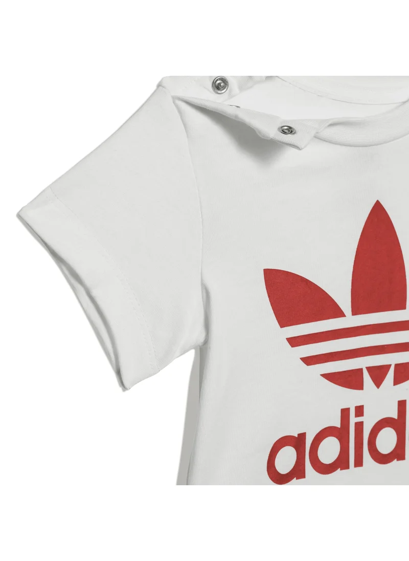 اديداس adidas SHORT TEE SET Red Originals Kids OTHER APPAREL