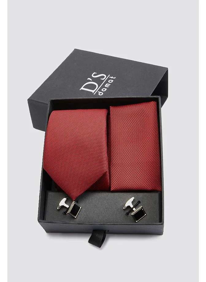 D'S DAMAT D'S Groom Standard Tie Handkerchief Cufflink Tie-Handkerchief Set 0HF1145SET15