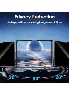 General [1 Pack] Privacy Screen Protector Compatible with iPad Pro 11 Inch (M4) 2024, Anti-Spy Tempered Glass, 9H Hardness Anti-Scratch  - Image 2