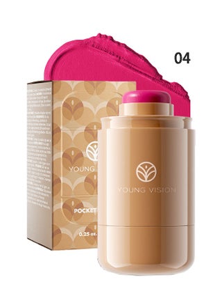 Pocket Blush 04, Long Lasting Smooth Lipstick Blush Stick, Matte Highly Chroma Blusher Paste, Waterproof Blusher Cream - 7.5G - pzsku/Z622B93CA36BDD9530614Z/45/_/1732153618/5c95fa09-24e7-4139-ad1f-684c4ee84181