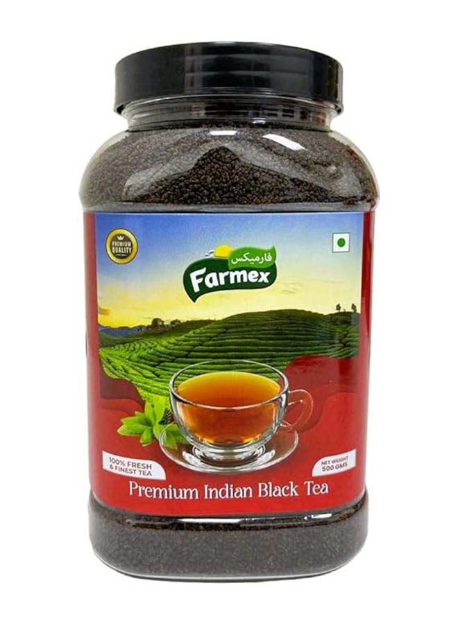 Farmex Premium, 500 gm, Indian Black tea Jar, 100% Fresh and Finest Tea from Assam India