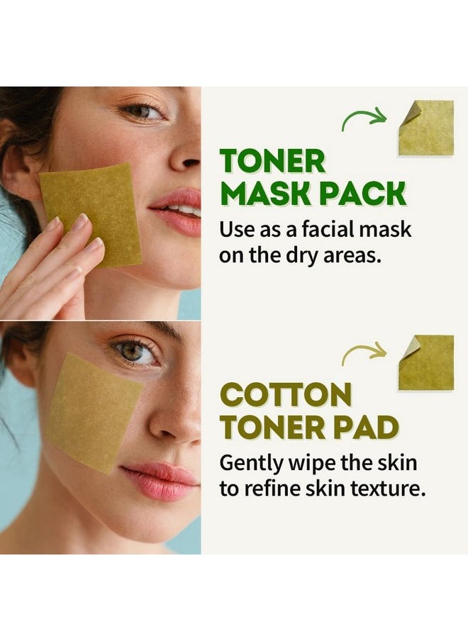 Eunyul EUNYUL. Lab Calming Solution CICA Toner Pad [6.43 fl. Oz. / 190ml] 60 Pads Face Toner Pads, Korean Skincare with Vegan Certificated Cotton Pad  - Image 2