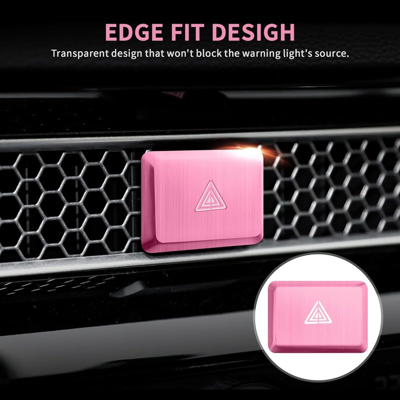 Polodunn 11pcs Pink Knob Cover Set for Honda Civic, CRV, and Acura Integra (2022-2025) - Image 5
