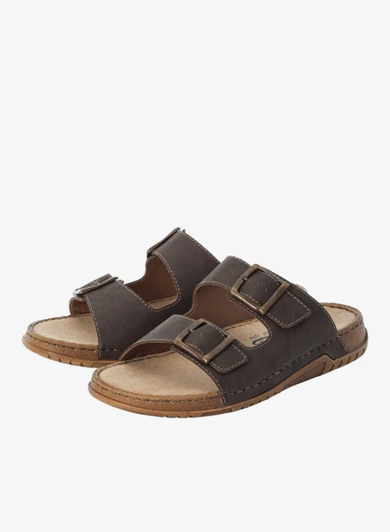 ريكر صنادل رجالي كاجوال رايكر 25763-25 باستيا بني فاتح