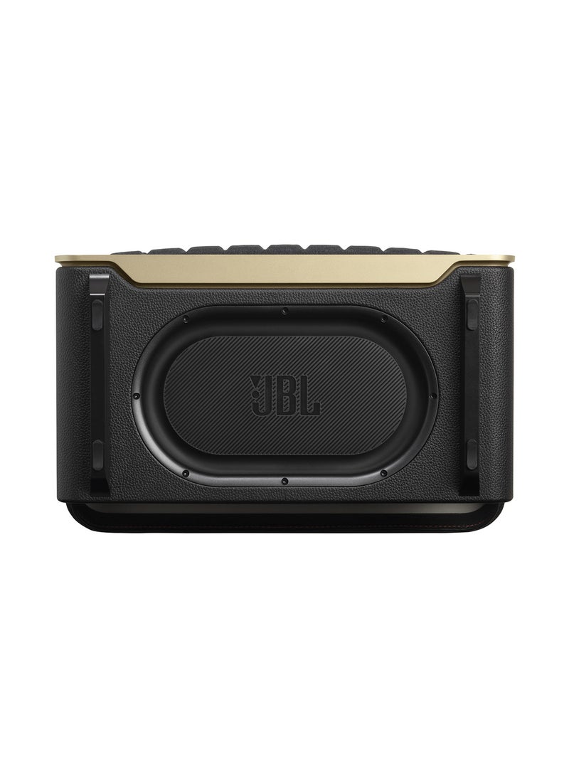 JBL Authentics 300 Smart Home Speaker With Wi-Fi, Bluetooth, Voice Assistants And Retro Design Black - Image 3