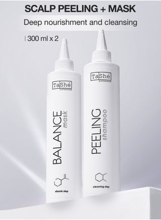 Scalp Peeling & Soothing Mask Combo