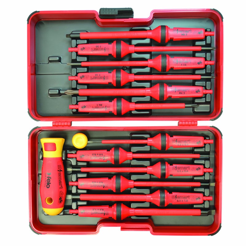 Felo 07157 53439 E-Smart Box w/12 Interchangeable Blades & Handle - Image 5