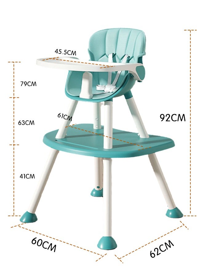 8-إن-1 قابلة للتحويل كراسي الطفل متعددة الوظائف الطفل الغذاء الجدول وكرسي مع ارتفاع قابل للتعديل انفصال غير زلة ومستقرة الأكل والتعلم مقعد الرضع تناول كرسي مرتفع كرسي تغذية الأطفال - pzsku/Z622BF870BA78376E791FZ/45/_/1727076108/594f5f0e-4fe0-4dac-8430-befbd0082256