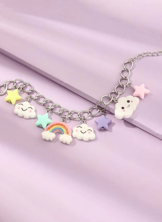 Take Two  Drop Charm Chain Bracelet for Women | Best Price UAE