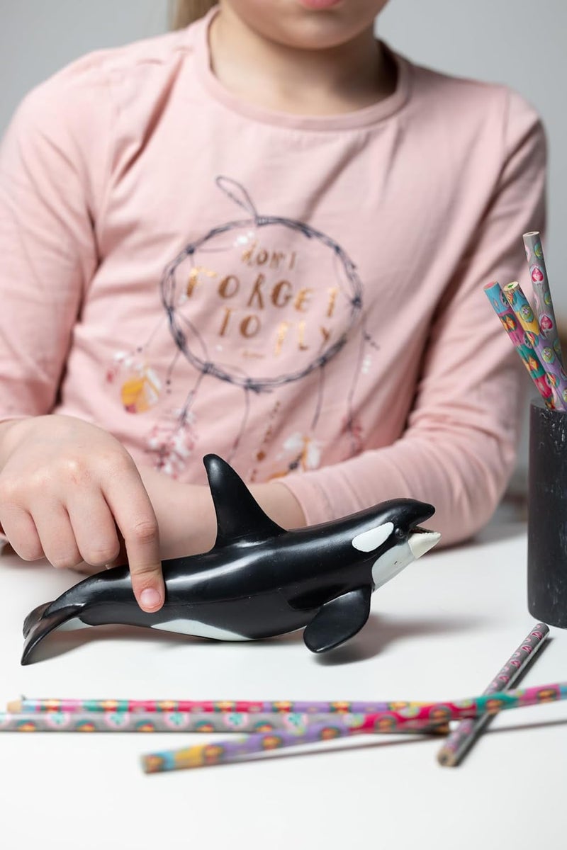 Papo  handpainted  figurine  Marine Life  Killer Whale Figure56000  Collectible  For Children  Suitable for Boys and Girls  From 3 years old - Image 3