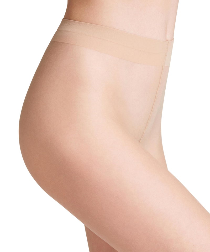 FALKE Women's Shelina 12 Denier Tights, Glossy Finish, Narrow Waistband, Ultra-Sheer Fine Transparent, Nylon, Beige (Crystal 4409), S, 1 Pair - Image 5