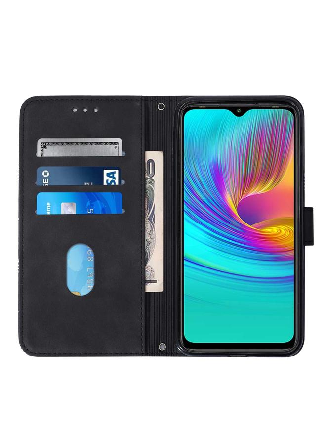 Zaboon Case For Infinix X680 Hot 9 play Crossbody 3D Embossed Flip Leather Phone Case - Image 3