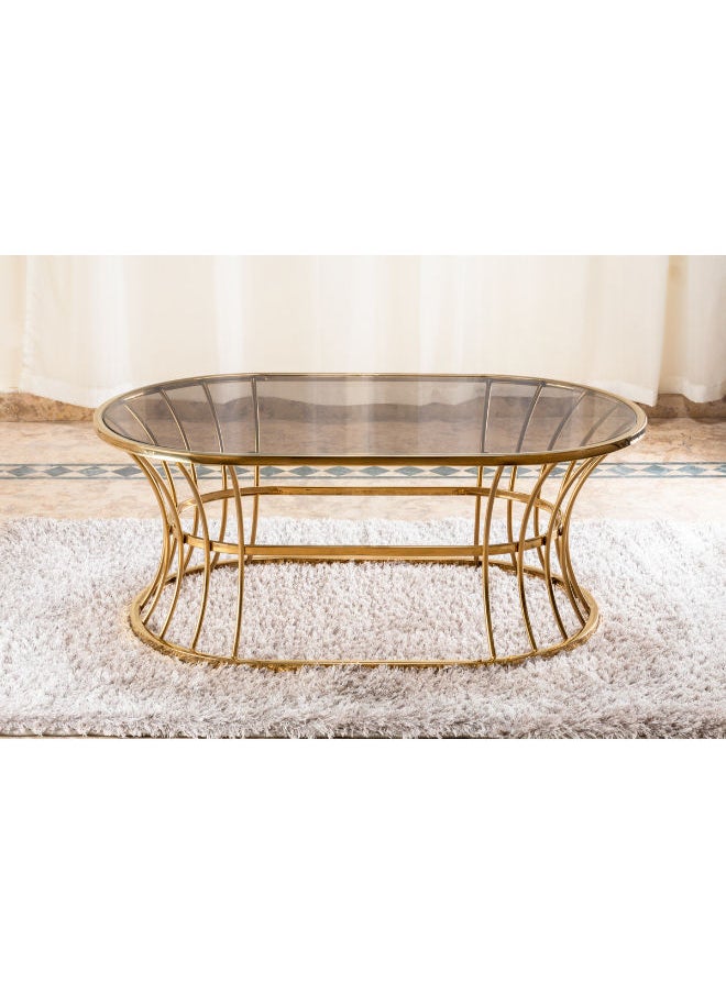 Smart Furniture Mid-Century Modern Coffee Table 120L x 45H x 65W 
