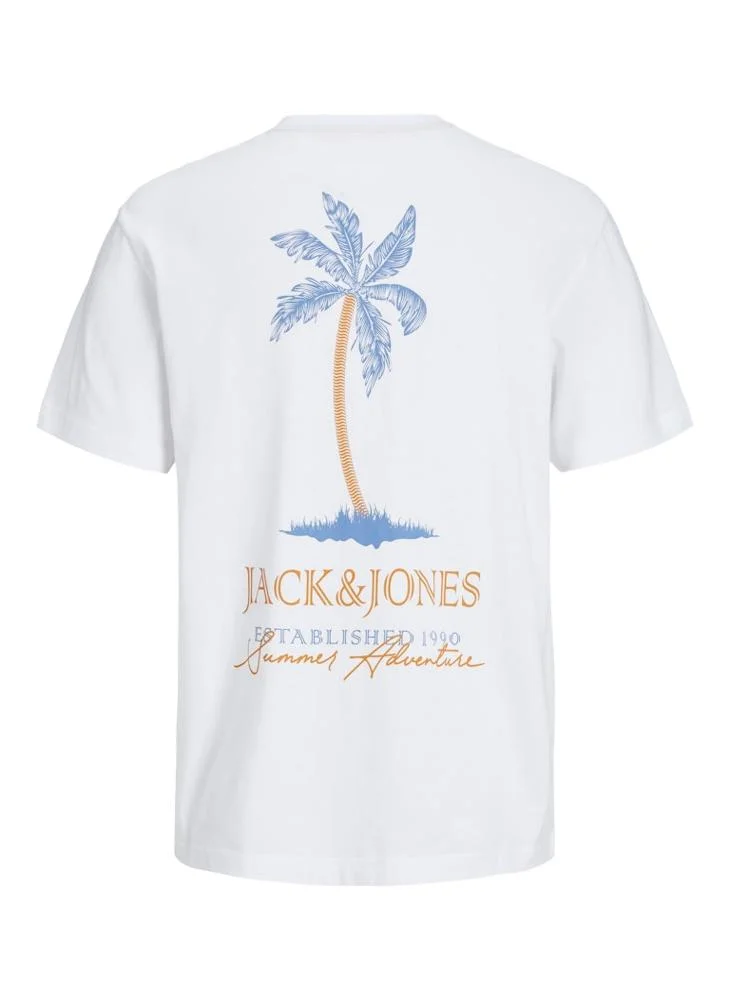 JACK & JONES JJSUMMER VIBES TEE SS CREW NECK