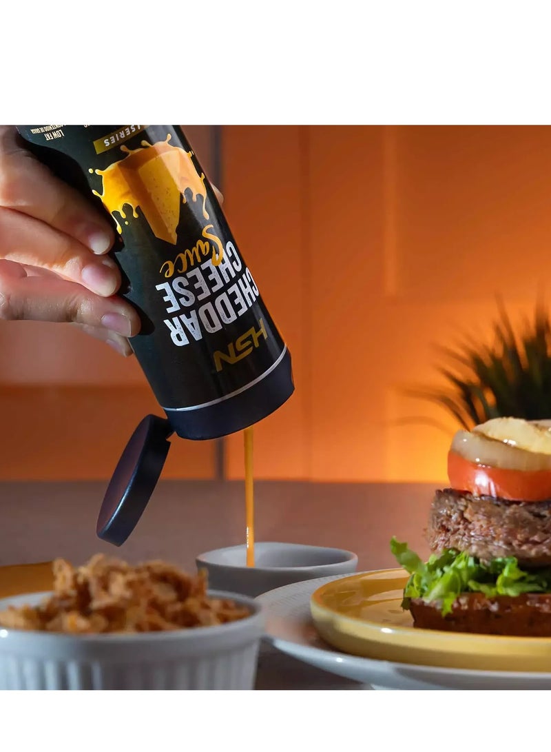 HSN LOW CALORIE CHEDDAR CHEESE SAUCE - 350g - Image 4
