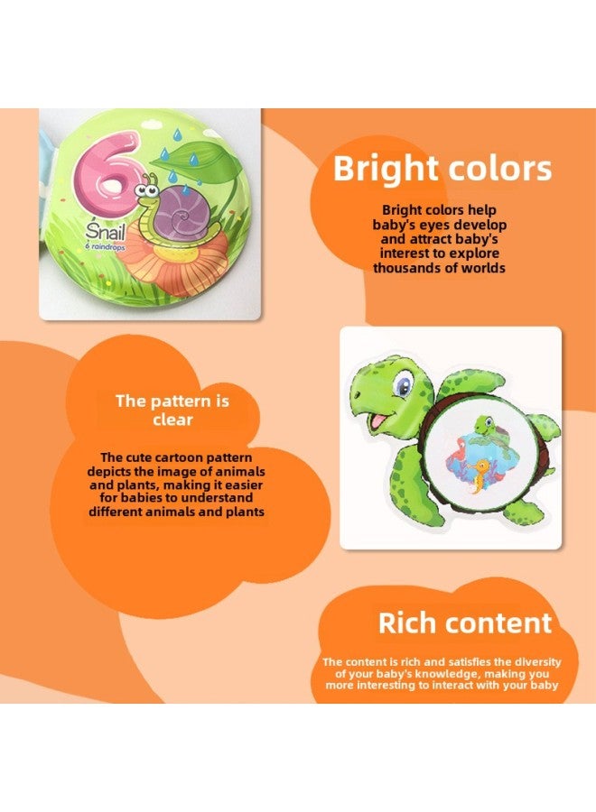 Children's EVA Color Changing Cloth Book Baby Summer Water Play Toy Color Educational Early Education Color Changing Bath Book-Color:Yacht-Medium  - Image 3