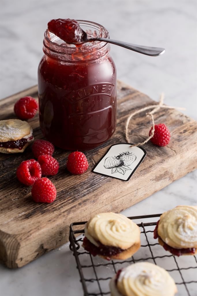 Kilner Premium 1 Litre Leakproof Preserve Glass Jar with Screw Lid, Ideal for Storing and Preserving | Dishwasher Safe Reusable Kitchen Storage Container - Image 2