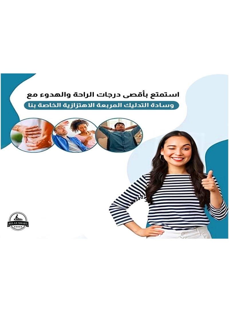 Relax Smart Car Back Seat Massage Cushion – Comfortable Lumbar Support Pad for Relaxed and Ergonomic Driving - Image 4